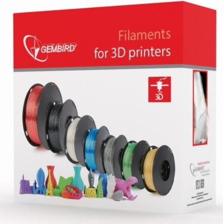 Gembird 3DP-PLA1.75-01-G Filament za 3D štampač PLA zeleni, Zeleni