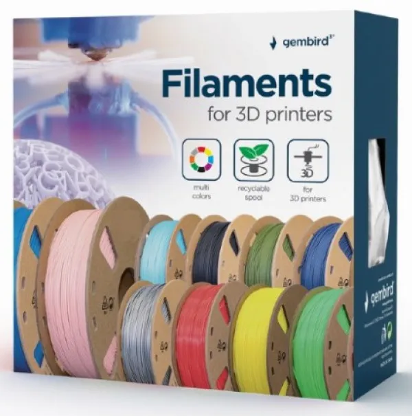Gembird 3DP-ABS1.75-01-TR Filament za 3D štampač ABS 1.75mm 1 kg