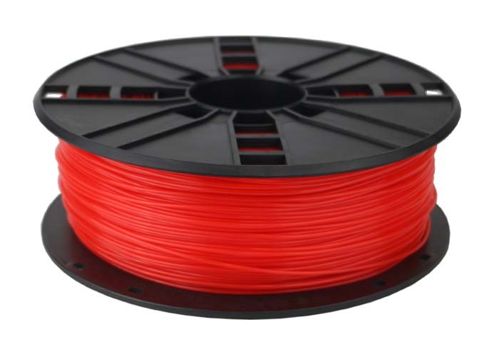 Gembird materijal za 3D štampanje PLA 1.75mm 1 kg, Fluorescentna crvena