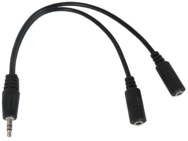 Gembird CCA-415-0.1M Audio spliter kabl 10cm