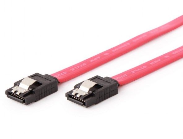 Gembird CC-SATAM-DATA-0.3M SATA data kabl 0.3 m, Crveni