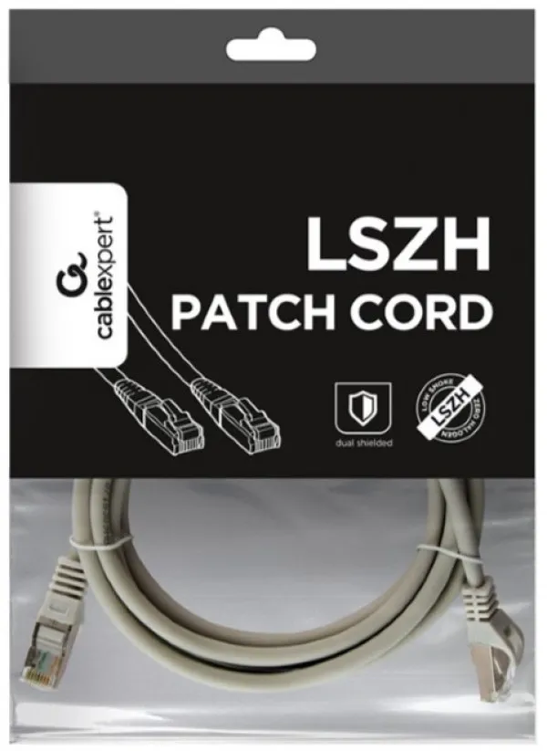 Gembird PP6A-LSZHCU-2M Mrežni kabl SFTP CAT.6A Bakarni LSZH 2m