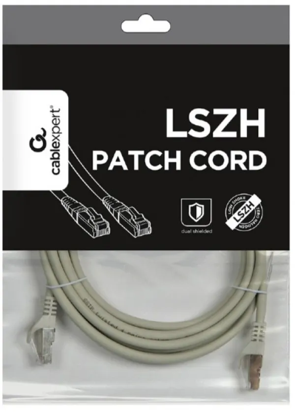 Gembird PP6A-LSZHCU-3M Mrežni kabl SFTP CAT.6A Bakarni LSZH 3m