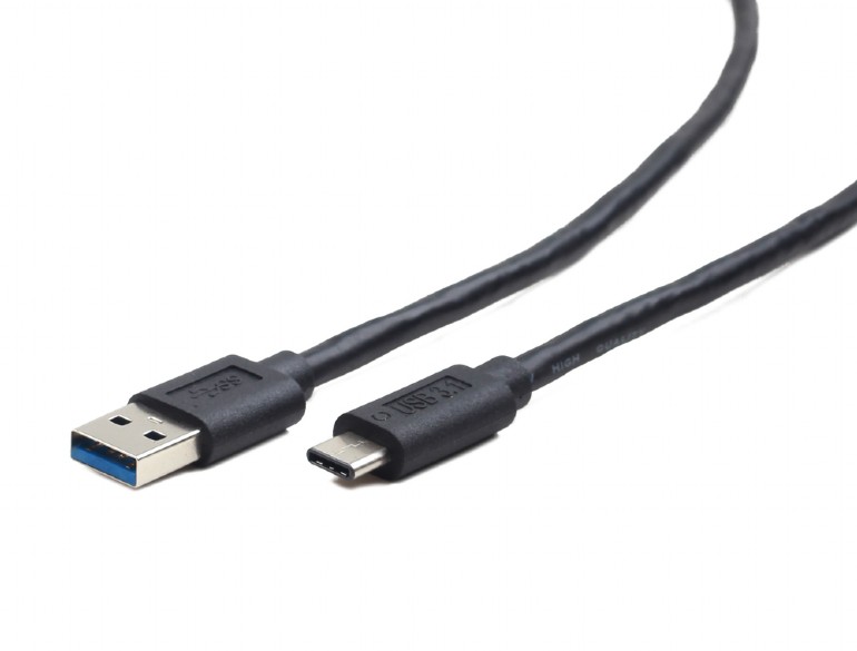 Cablexpert USB kabl 0,5 m USB 3.2 Gen 1 1 (3.1 Gen 1) USB A USB C, Crno