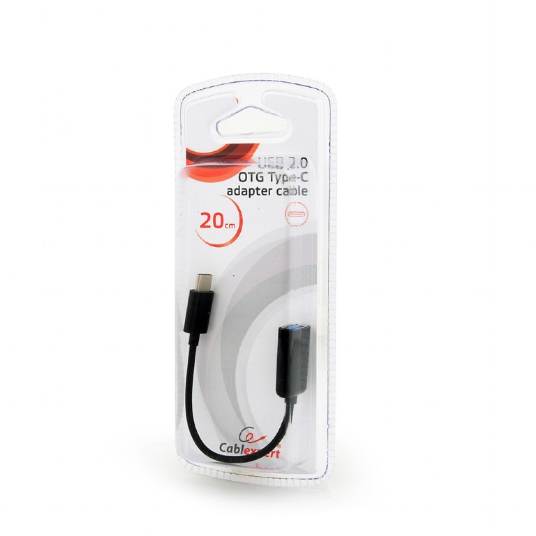 Gembird USB kabl 0,2 m USB tipa C USB tipa A, Crno