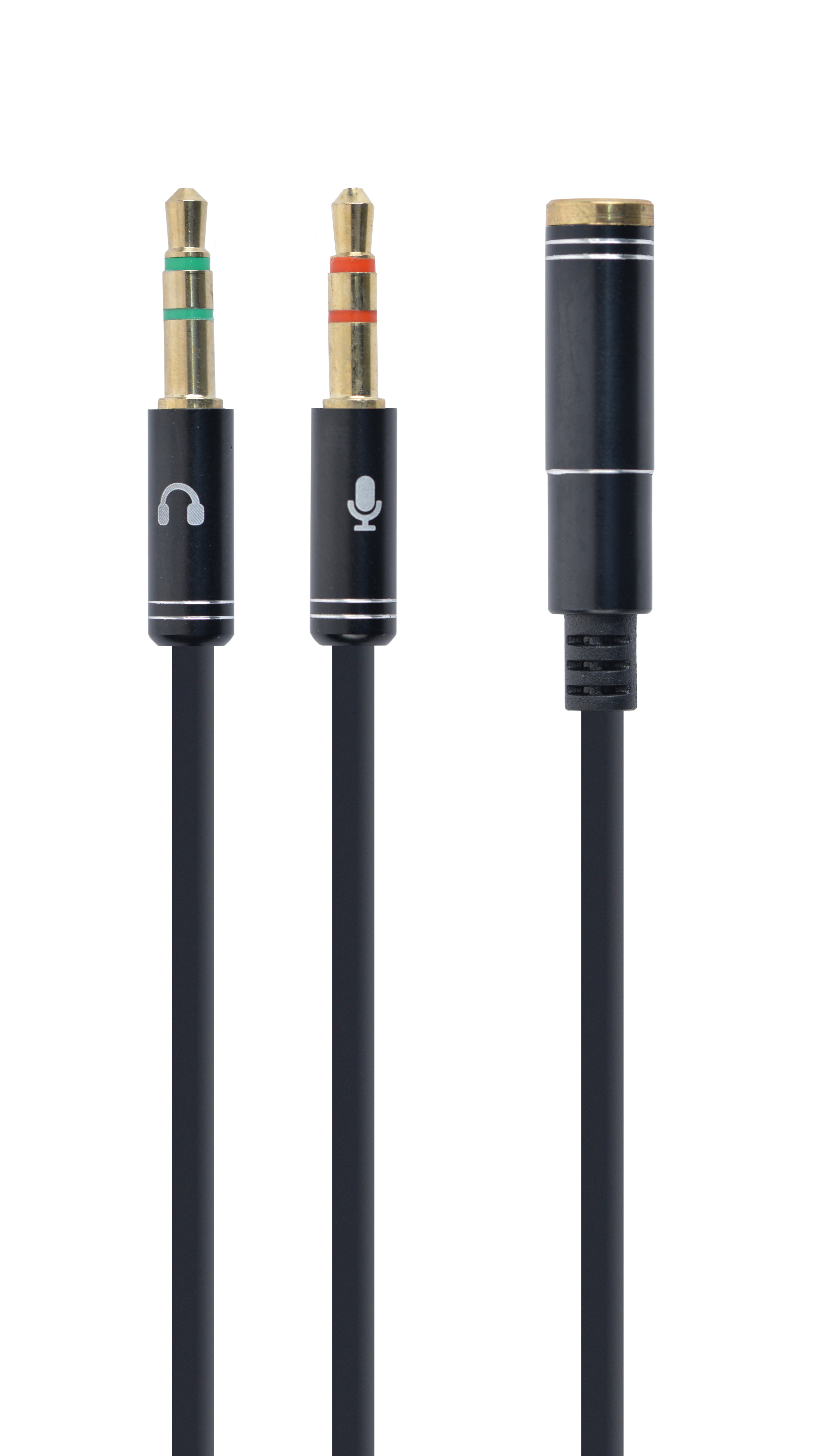 Gembird Audio adapter 3.5mm 2xM na F 4pin
