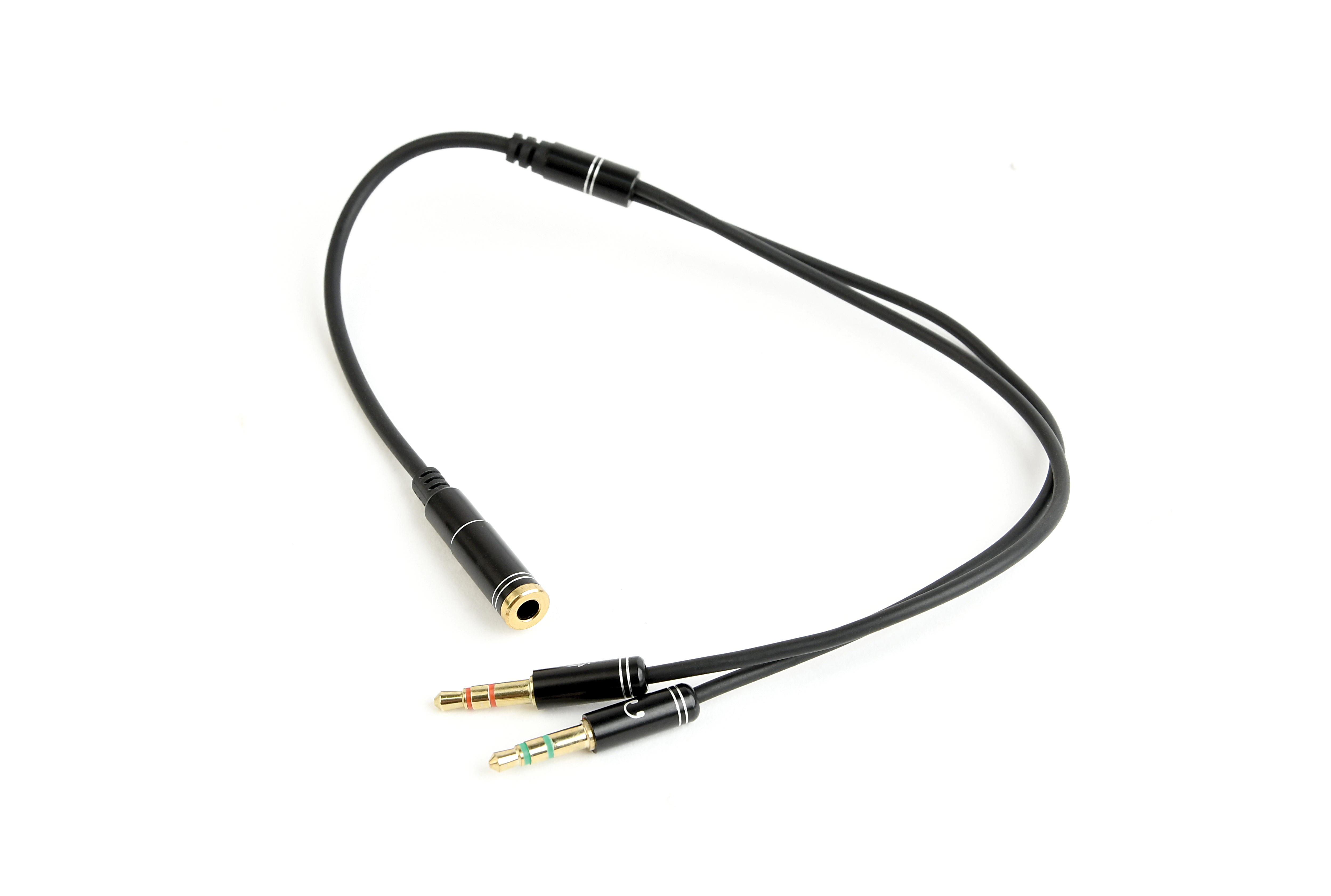 Gembird Audio adapter 3.5mm 2xM na F 4pin