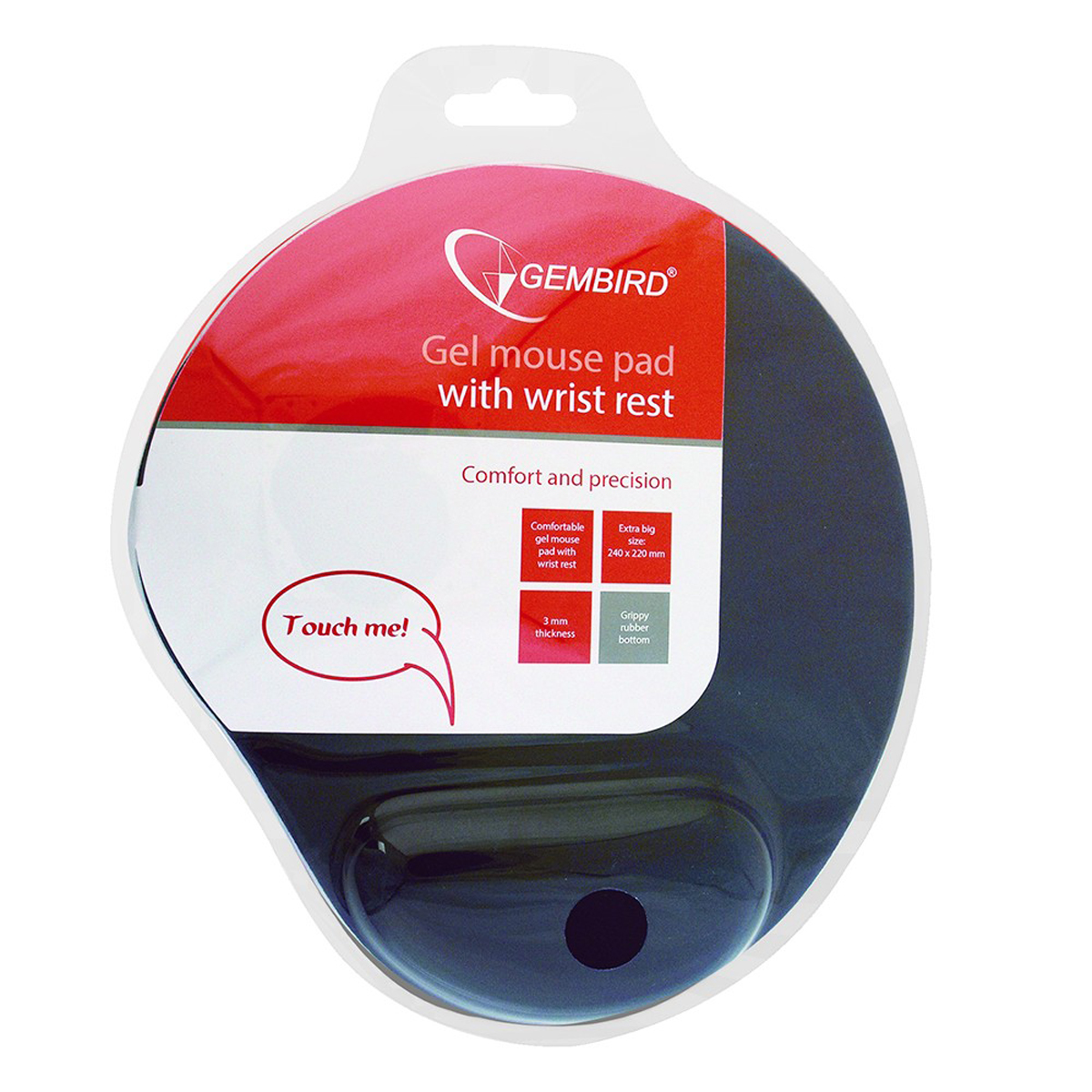 Gembird MP-GEL-BK podloga za miša