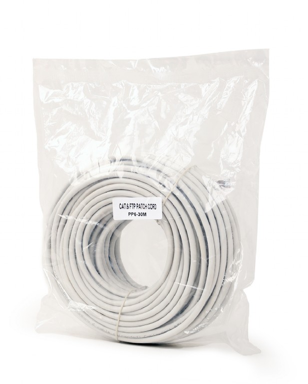 Gembird Mrežni kabl Cat6 F/FTP 30m, Sivi