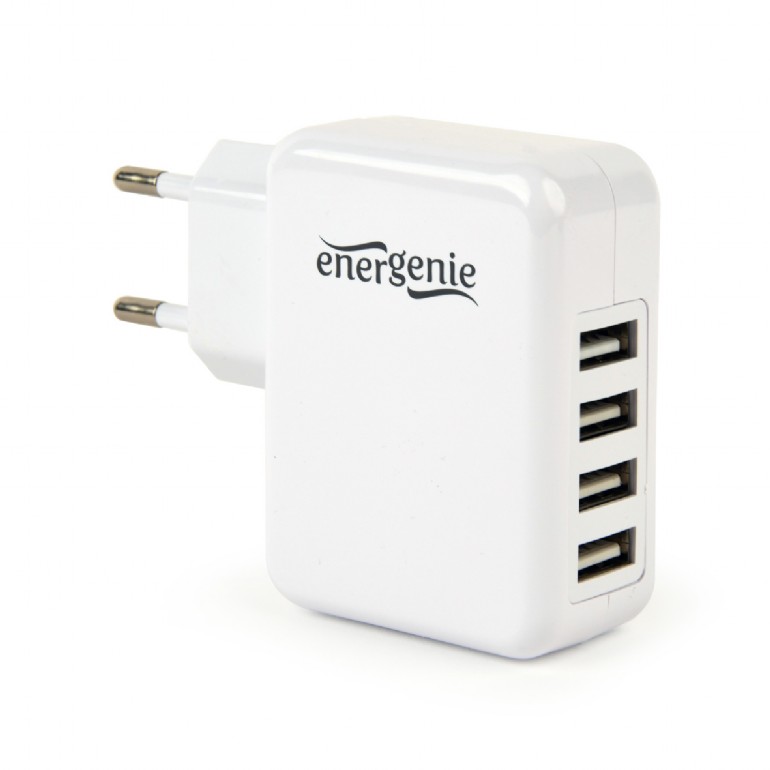 EnerGenie punjač za mobilne uređaje 3.1A, Belo