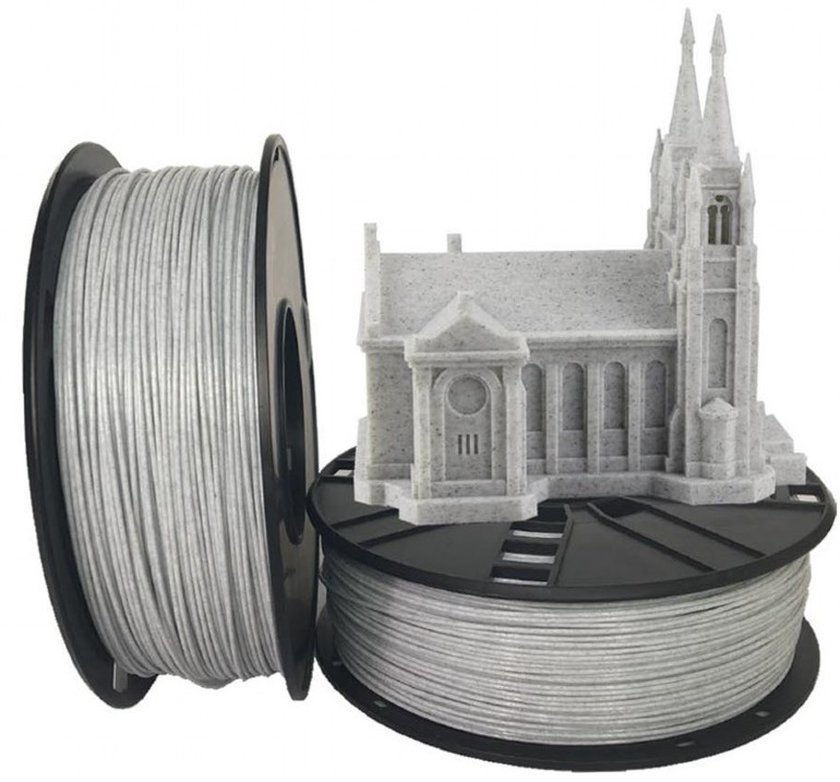 Gembird materijal za 3D štampanje PLA 1.75mm 1 kg, Mermer