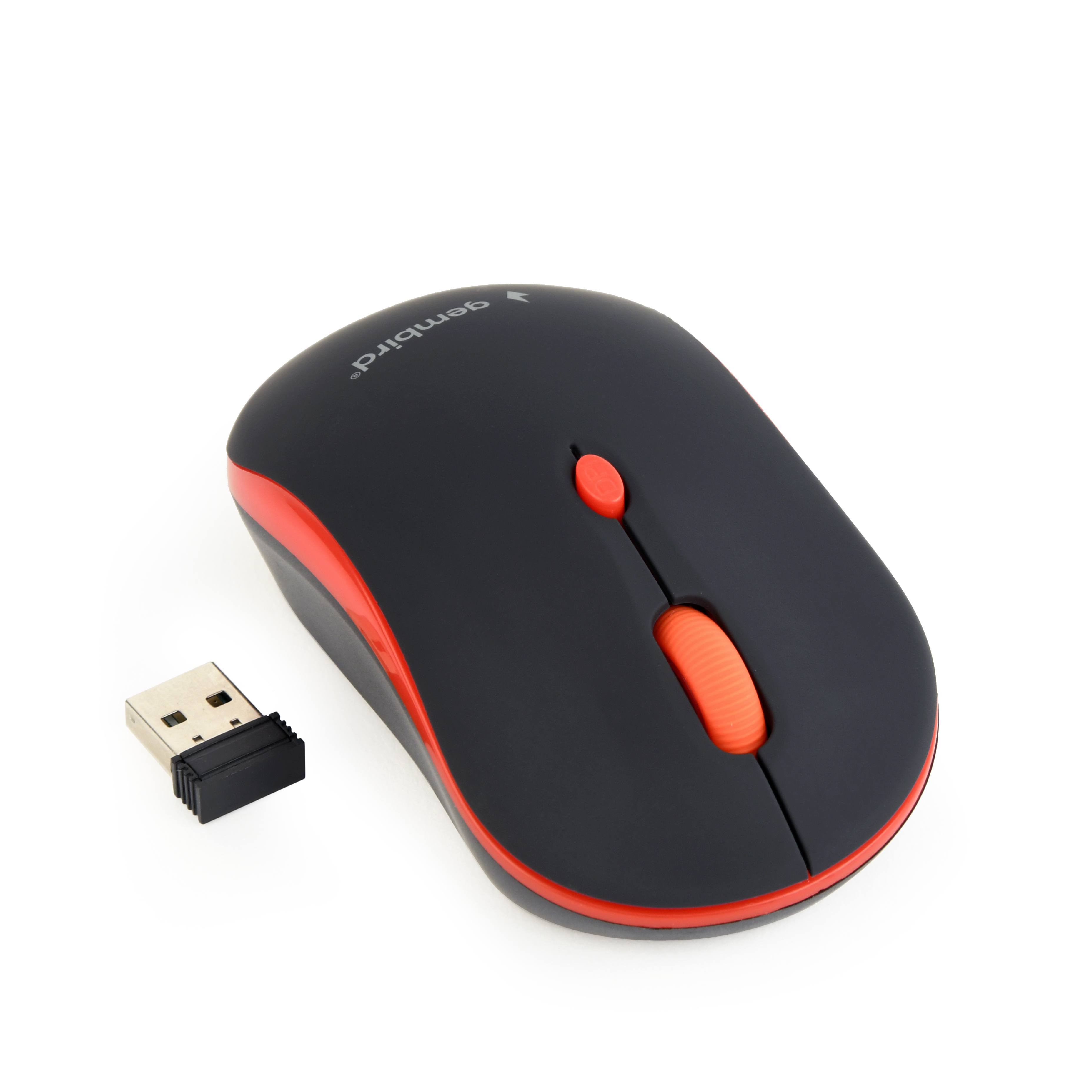 Gembird MUSW-4B-03-R OPTICAL MOUSE miš bežični RF optički 1600DP 1600 DPI
