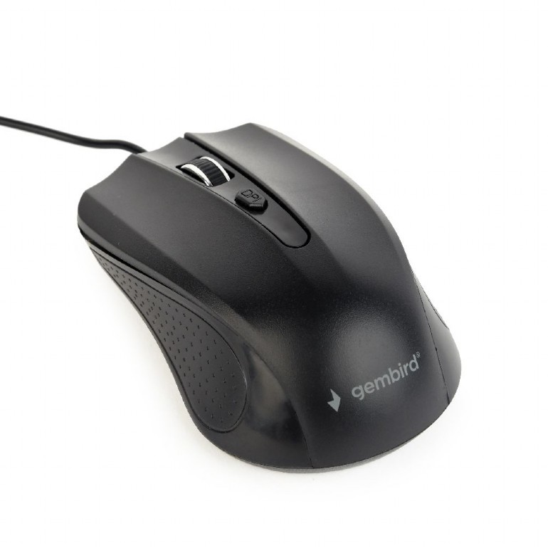 Gembird MUS-4B-01 Miš USB tipa A Optički 1200 DPI