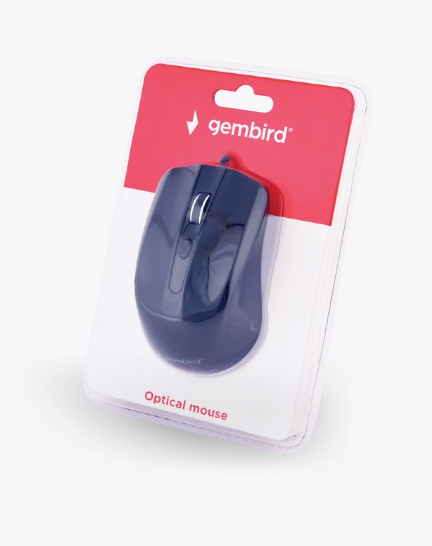 Gembird MUS-4B-01 Miš USB tipa A Optički 1200 DPI
