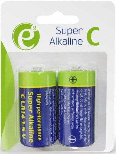 Gembird EG-BA-LR14-01 Alkalna baterija 1.5V pakovanje od 2 komada ENERGENIE TIP-C