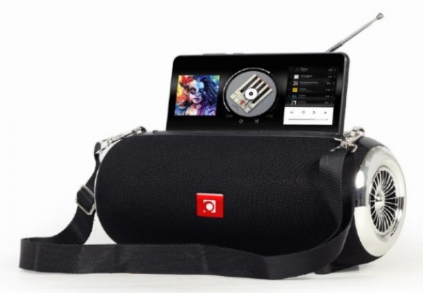 Gembird SPK-BT-17 Prenosivi bluetooth zvučnik sa antenom, Crni