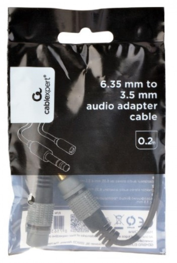Gembird A-63M35F-0.2M Audio adapter kabl 0.2m