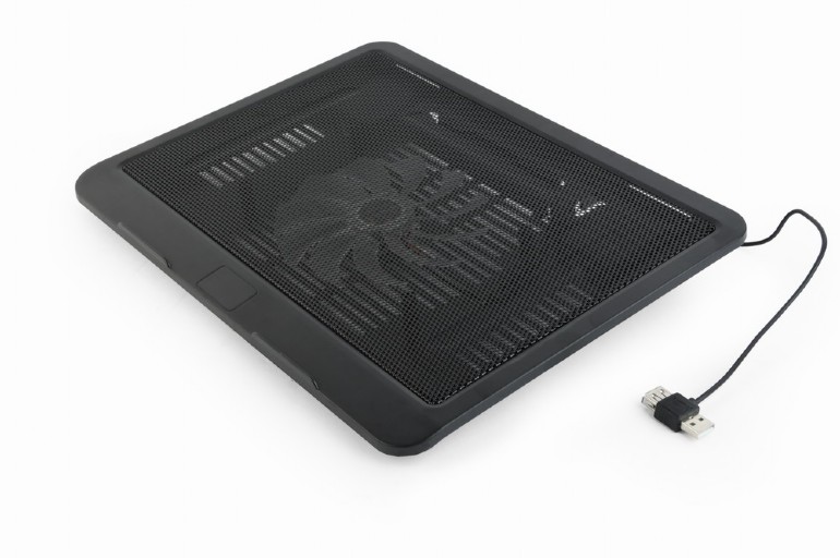Gembird 38,1 cm (15") Postolje za notebook računar, Crna