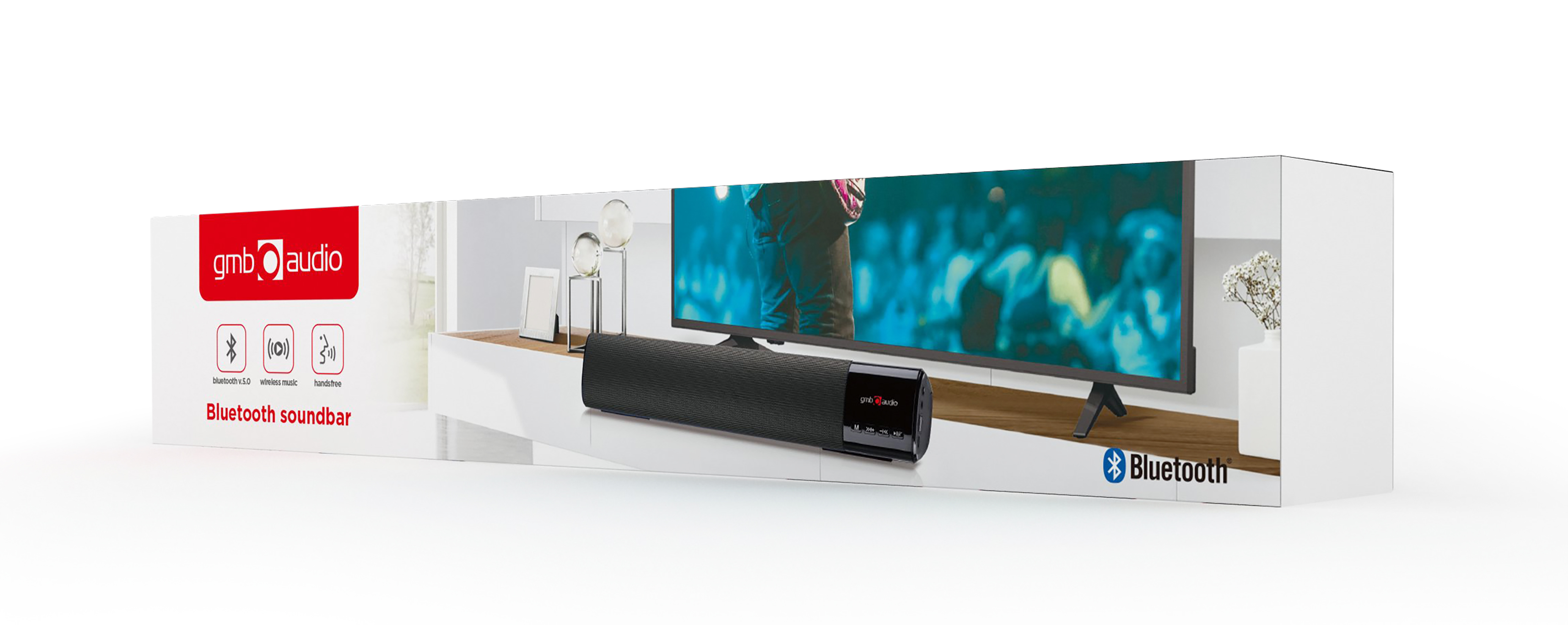 Gembird SPK-BT-BAR400-01 Prenosivi stereo zvučnik