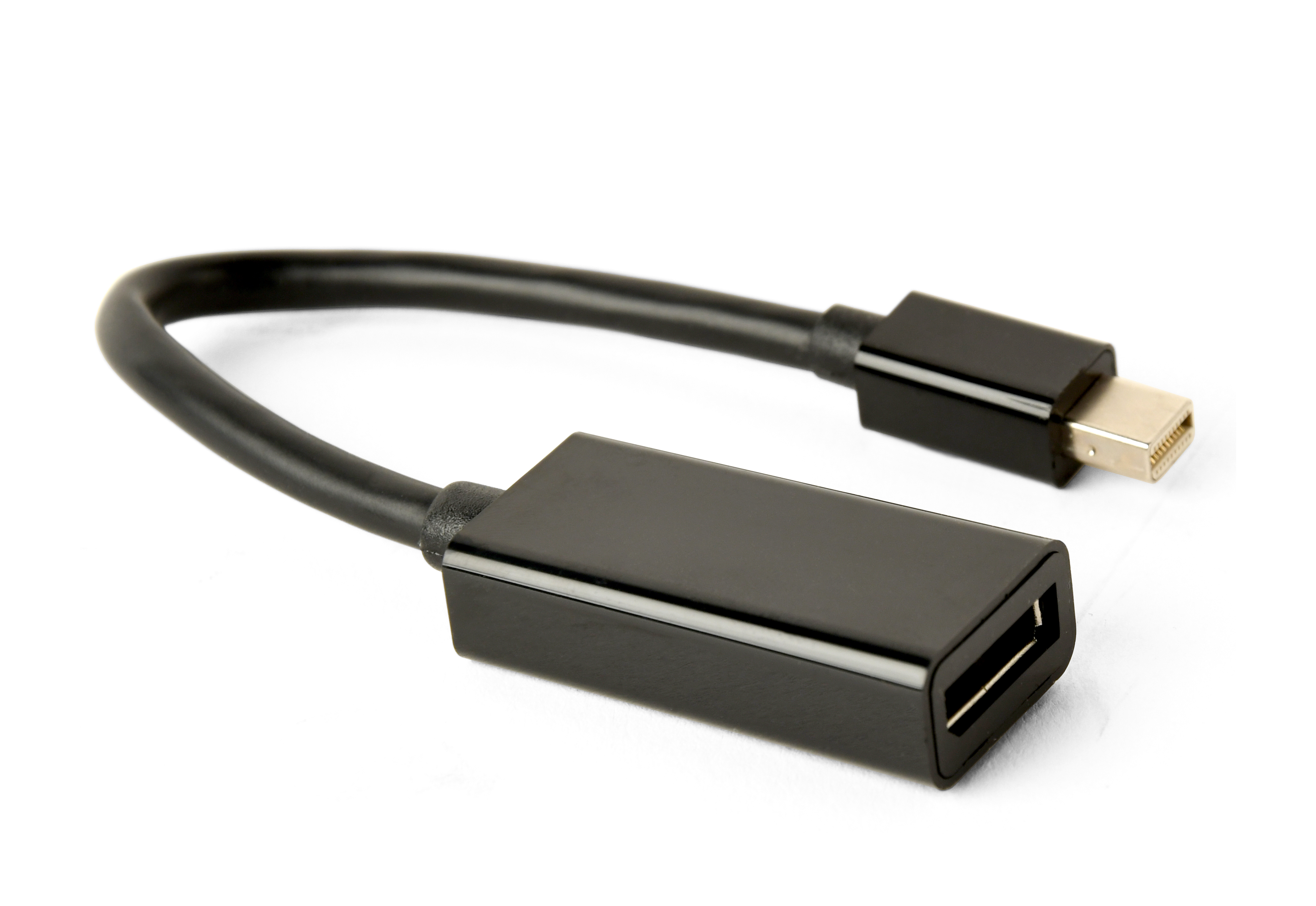 Gembird A-mDPM-DPF4K-01 Kabl Mini DisplayPort DisplayPort 0,15 m, Crno