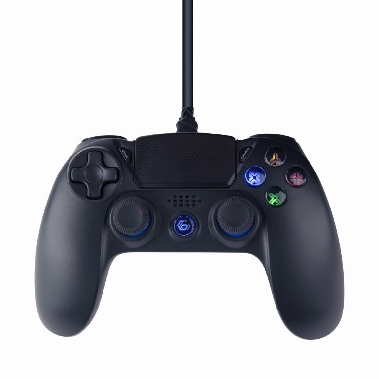 Gembird Gamepad Analogno igrački kontroler USB PC PlayStation 4, Crno