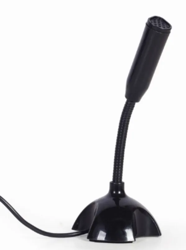 Gembird MIC-DU-02 Desktop mikrofon na USB Savitljivo telo, Crni