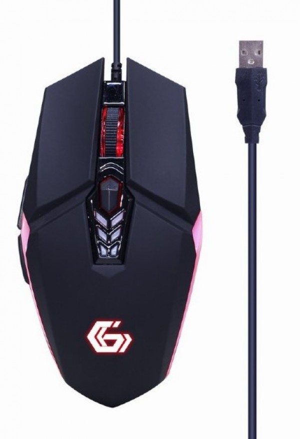 Gembird GGS-UMGL4-02 Gejmerski set 4u1 Ghost, Crni