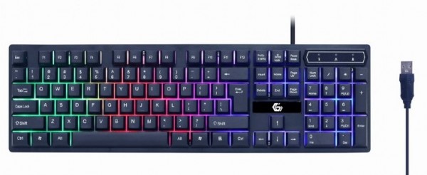Gembird GGS-UMGL4-02 Gejmerski set 4u1 Ghost, Crni