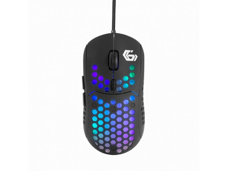 Gembird MUSG-RAGNAR-RX400 Gaming optički miš RGB backlighted 800-7200Dpi 6-button 125mm