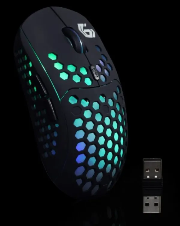 Gembird MUSG-RAGNAR-WRX500 Bežični gejmerski miš RGB, Crni