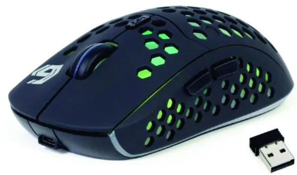Gembird MUSG-RAGNAR-WRX500 Bežični gejmerski miš RGB, Crni
