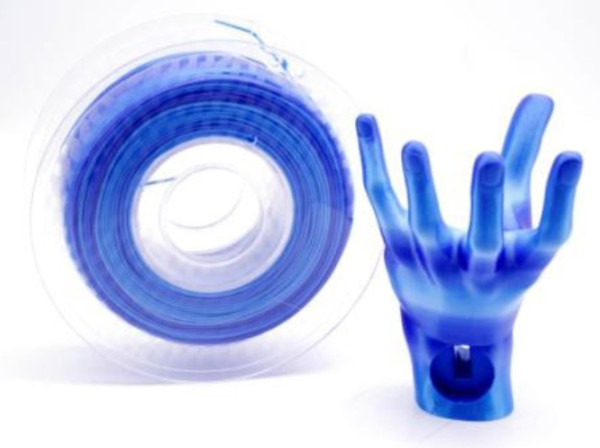 Gembird 3DP-PLA-SK-01-ICE Filament za 3D stampač PLA kotur, Plavi