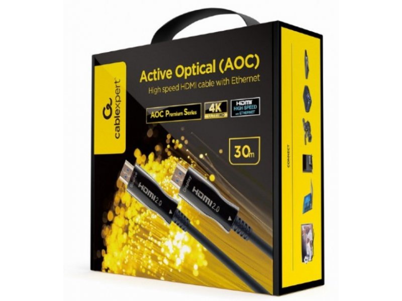 Gembird CCBP-HDMI-AOC-30M-02 Active Optical (AOC) High speed HDMI kabl