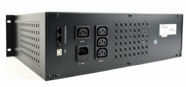 Gembird UPS-RACK-2000 UPS Rack 2000VA (1200 W) tamnosivi
