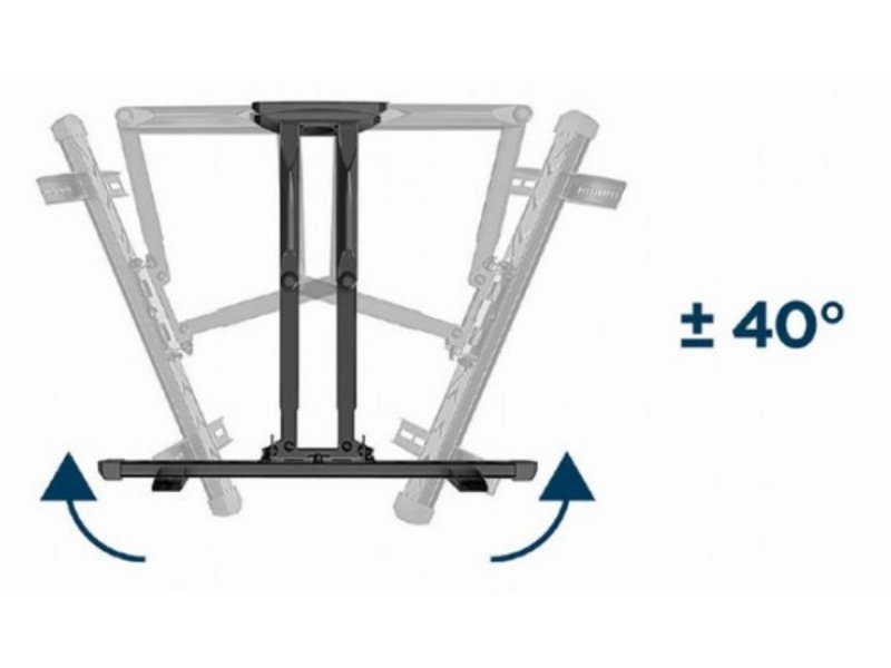 Gembird WM-58ST-01 Nosač za TV Tilt 32"-58" , Crna