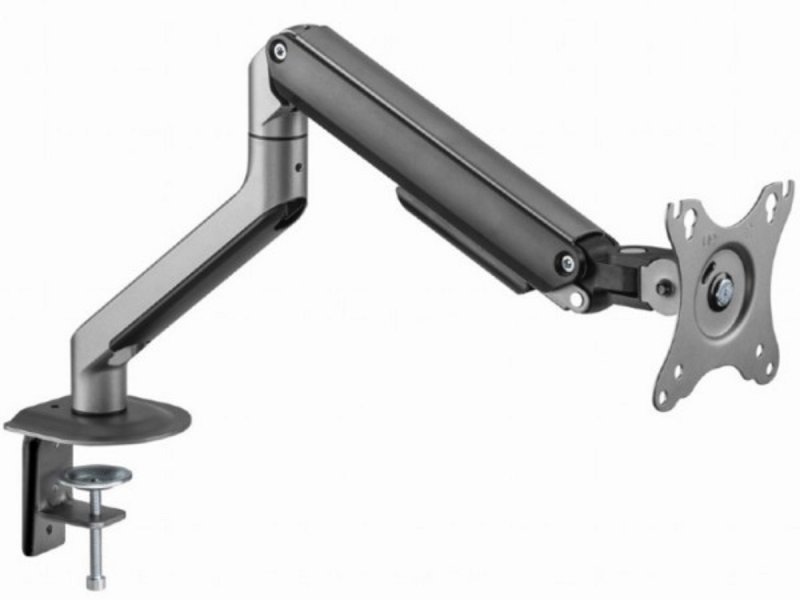 Gembird MA-DA1-05 Podesivi držač za monitor sivi, Sivi