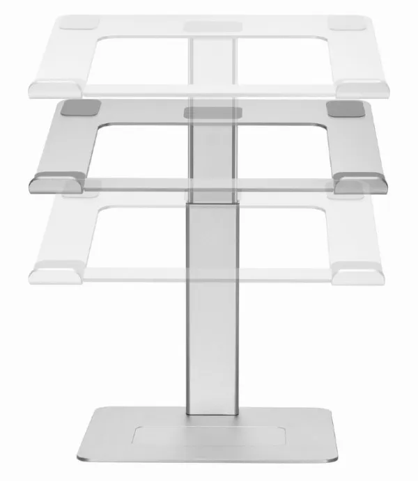 Gembird NBS-D1-02 Postolje za laptop Podesivo 15.6" Nosivost 5kg 225-380mm Aluminijum