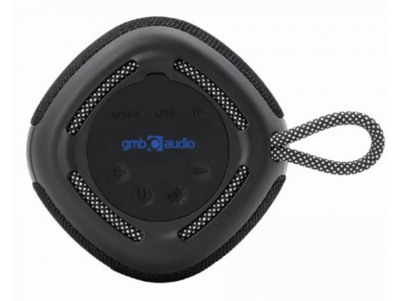 Gembird SPK-BT-LED-03-BK Bluetooth zvučnik RGB LED