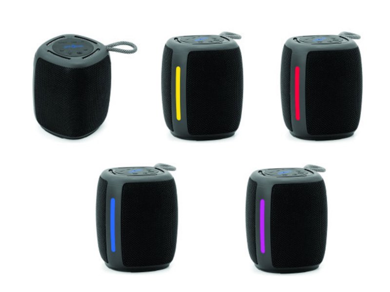 Gembird SPK-BT-LED-03-BK Bluetooth zvučnik RGB LED