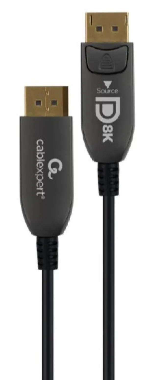 Gembird CC-DP8K-AOC-20M Aktivni optički kabal DisplayPort v.1.4 (8K@60Hz/4K@120Hz) 20m, Crni
