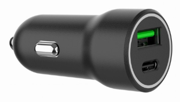 Gembird TA-UC-A2PDQC20-CAR-01 USB Auto punjač