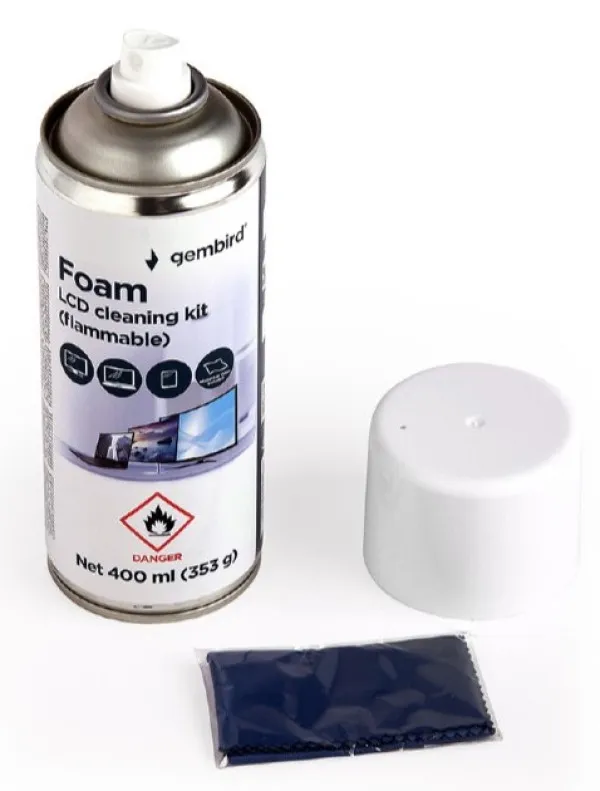 Gembird CK-LCD-08 Pena za čišćenje LCD ekrana 400ml