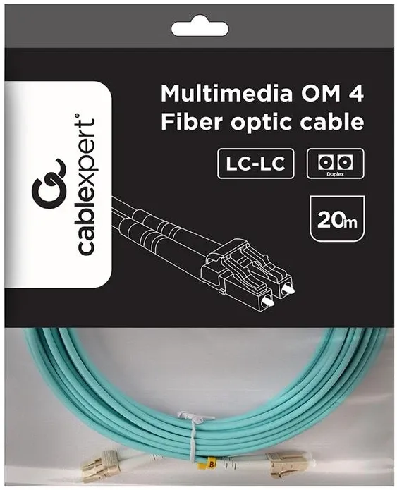 Gembird Optički kabl CFO-MDOM4-LC/LC-20M Multimode Duplex OM4 50/125 LC-LC 20 m