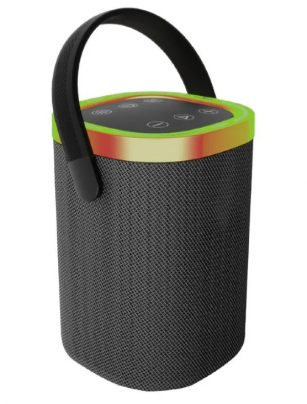 Gembird SPK-BT-LED-06 Zvučnik Portable Bluetooth LED 10W BT FM USB Handsfree, Crni
