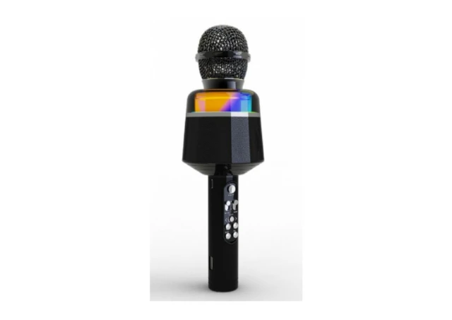 Gembird MICBT-01-BK Bežični mikrofon sa zvučnikom LED, Crni