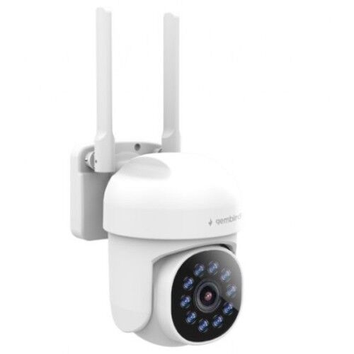 Gembird TSL-ODCAM-WRHD-01 Smart rotirajuća spoljašnja WiFi kamera 2K QHD TUYA, Bela