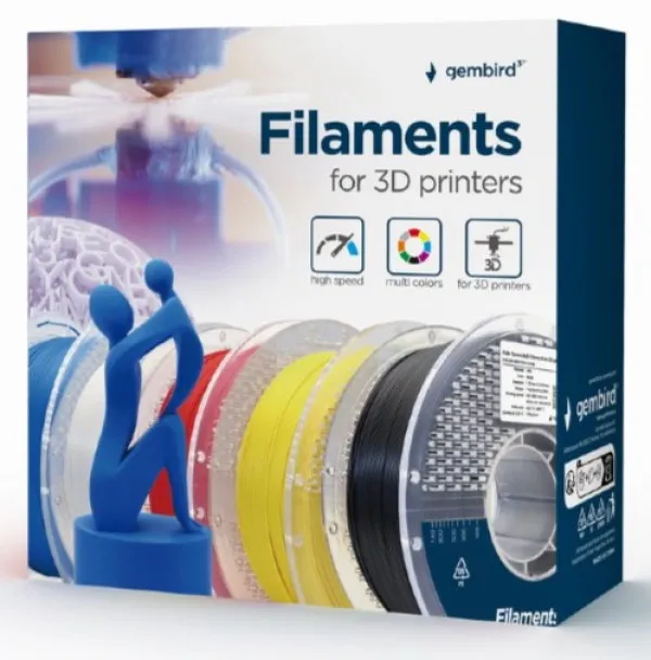 Gembird 3DP-STPU1.75-01-CO Filament za 3D Štampač Silk TPU 1.75mm Kotur 1 kg, Bakarni