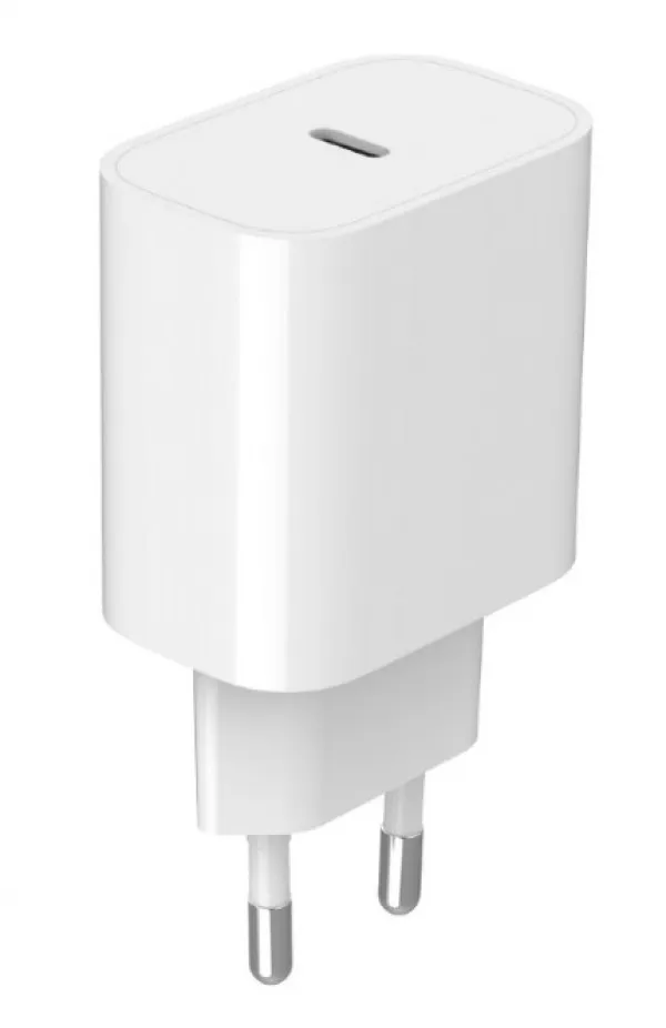 Gembird TA-UC-PD20-01-W Punjač Type-C 20W USB Brzi alt. NPA-AC30, Beli