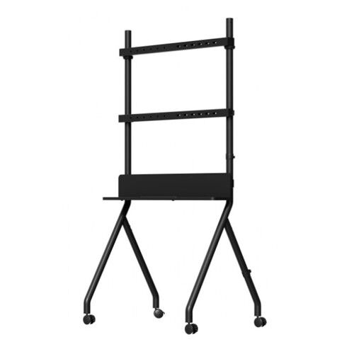 Gembird TVS-86F-02 Podni stalak za TV 55a€"86" , Crni