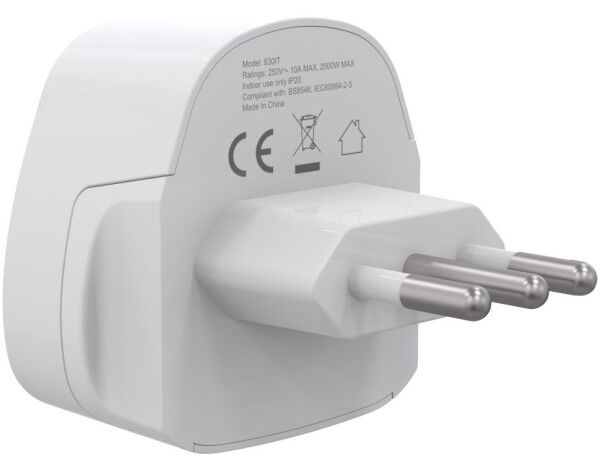 Gembird A-AC-ITMINTF Putni adapter Gembird IT suko 10A